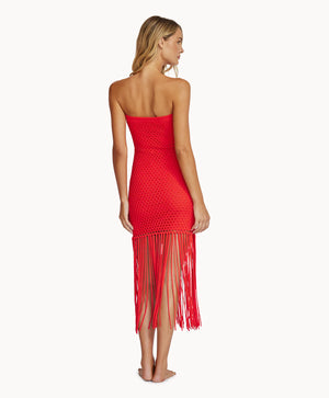 Vanessa strapless dress passion-PQ Swim