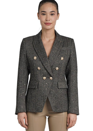 Addie Blazer in Brown - Love Token