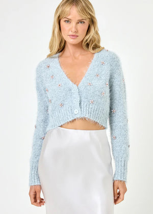 Crystal Cardigan in Dove - LSpace