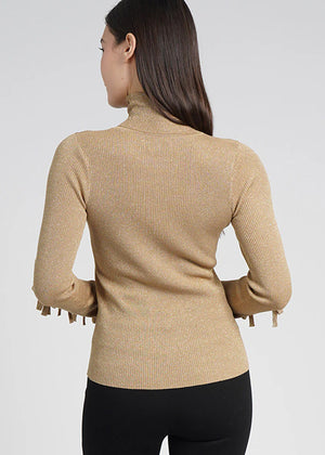 Sage Sweater in Gold - Love Token