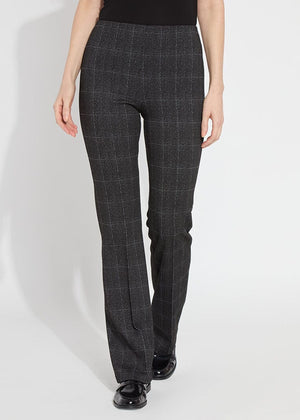 Elysse Wide Leg Pant in San Fran Plaid - Lysse