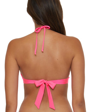 Becca Pink Fiesta Halter Top