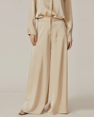 Iris Silk Pant - Deluc