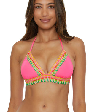 Becca Pink Fiesta Halter Top