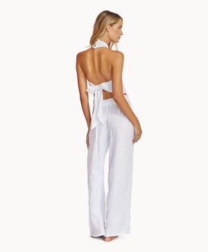 Water Lily Linen pant-PQ Swim