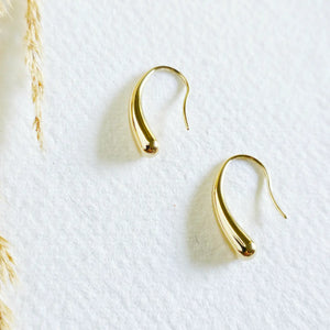 Bisjoux mini drop hoop earring