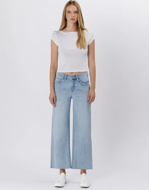 High Rise Wide leg jean ben rinnes - Vervet