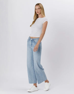 High Rise Wide leg jean ben rinnes - Vervet