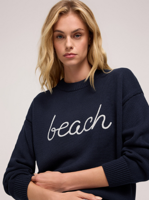 Beach Boyfriend Sweater eclipse -Z Supply