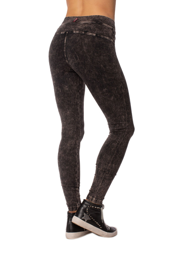 Hard Tail Scrunchy Waistband Ankle Leggings at