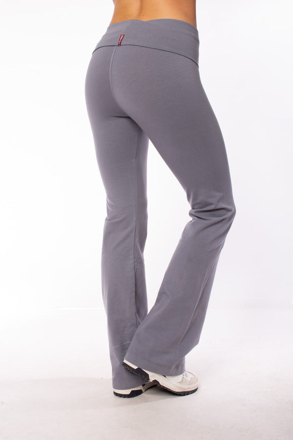 Hard Tail Contour Rolldown Wide Leg Yoga Pants at YogaOutlet.com